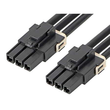 Molex Mega-Fit Female-To-Mega-Fit Female Off-The-Shelf (Ots) Cable Assembly, Single Row, 150.00Mm Length 2164001031